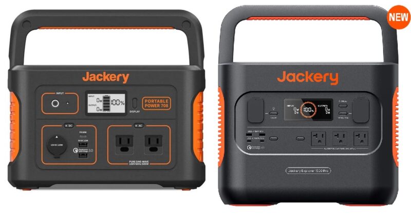 Jackery（ジャクリ）ポータブル電源708、1500Pro