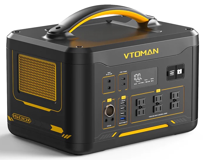 VTOMAN（ブイトーマン）ポータブル電源JUMP 1500Xの悪い口コミから良い